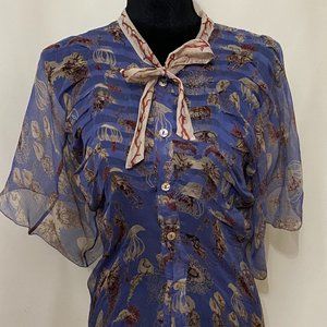 Jean Paul Gaultier Silk Blouse